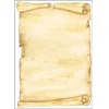 Image de sigel papier design, format A4, 90 g/m2, motif "Parchemin"