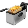 Image de Bomann Friteuse Acier Inoxydable 2,5 L, Chauffe Rapide, FR 2264 CB