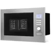 Image de Bomann Micro-Ondes Encastrable 3 en 1 Grill 25 L MWG 3001 HEB, Argent