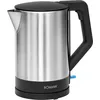 Image de Bouilloire électrique - Bouilloire électrique - Bouilloire en Acier - Bomann WKS 3002 CB Bouilloire 1,5 Litre Inox/Blanc - 2200 Watts - système d'arrêt automatique