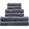 Image de Kleine Wolke Serviette de Bain en éponge Royal Gris foncé 70 x 140 cm