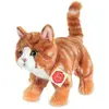 Image de Hermann Teddy Peluche Chat Tabby Debout 20 Cm