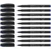 Image de Schneider Topball 845 Lot de 10 Rollers à encre avec pointe conique en acier ultra fine Encre bleu