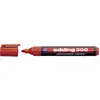 Image de Edding 300 4-300002 Marqueur permanent rouge résiste à leau: oui