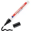 Image de Edding 750 Marqueur peinture - noir - 1 stylo - pointe ronde 2-4 mm - marqueur de peinture pour l'étiquetage du métal, verre, roche ou du plastique - résistant à la chaleur, permanent et étanche