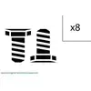 Image de Schaeffler LUK Visserie, volant moteur pour MERCEDES-BENZ: Sprinter, Classe CLK, Classe C, Classe E, Classe ML, Classe V, Vito (Ref: 411 0147 10)
