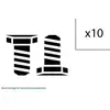 Image de Schaeffler LUK Visserie, volant moteur pour VOLVO: V70, XC 70, V50, S70, V60, S80, S60, V90, S40, V40, XC 60, C70, XC 90, C30, S90 (Ref: 411 0161 10)