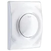 Image de GROHE Plaque de commande WC Surf, avec boutton poussoir, Blanc, 37018SH0