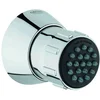Image de GROHE Relexa Pommeau de Douche Latéral 2 Jets (Normal/Massage), Tête Rotative, Chromé, 28286000 (Import Allemagne)