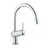 Image de Grohe Minta Mitigeur de cuisine pivotant, avec douchette extractible, 32918000,