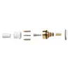 Image de Grohe Extension 47653 pour mitigeur thermostatique encastré, broche non montante 27,5 mm chrome, 47653000,