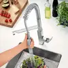 Image de Grohe Eurocube Mitigeur de cuisine professionnel, pivotant, 31395DC0, Profi