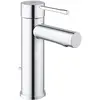Image de GROHE Essence Mitigeur Monocommande Robinet de lavabo pour Salle de Bains, Taille S (Garniture de vidage, GROHE EcoJoy, Facile à installer), Chrome, 32898001
