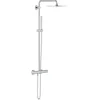 Image de GROHE Euphoria System - Système de Douche Murale Rectangulaire avec Thermostat Rond de 230 mm Réf. 26187000