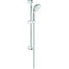 Image de GROHE Ensemble de douche Vitalio Go 100, pommeau de douche Vitalio Go 100 2 jets, barre de 600mm, flexible tuyau de douche VitalioFlex Trend 1750mm, chromé, 26196000 (Import Allemagne)