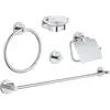 Image de GROHE 40344001 Essentials Set d'Accessoires Argent Chromé