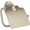 Image de Grohe 40367EN1 | Essentials Support pour Rouleau de Papier Toilet te W/Coque, Nickel Brossé