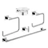 Image de Grohe Essentials Ensemble d'accessoires de salle de bains, 40758001,