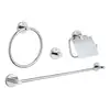 Image de Grohe Essentials Ensemble d'accessoires de salle de bains, 40776001,