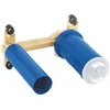Image de GROHE Rapido EHM - Support encastré universel à poignée unique (pour robinet de lavabo à 2 trous, avec limiteur de température, DN15), 23571000, gris, 1 pièce