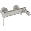 Image de GROHE Essence Robinet Mitigeur Monocommande Bain/Douche, Montage mural, Avec inverseur, Supersteel, 33624DC1
