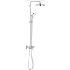 Image de GROHE Colonne de Douche avec Mitigeur Mécanique Tempesta Systems 210 26224001, Chrome (Import Allemagne)