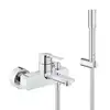 Image de Grohe Lineare Mitigeur de baignoire en applique, Mitigeur monocommande, 33850001,