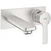 Image de GROHE 19409DC1 Lineare Mitigeur 2 trous lavabo, Supersteel, Taille M