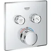 Image de GROHE 29124000 Grohtherm SmartControl Thermostatique pour Installation encastrée 2 Sorties, Chromé