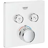 Image de Grohe 29156LS0 Grohtherm Smartcontrol Thermostatique pour Installation Encastrée 2 Sorties, Blanc