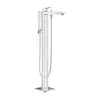Image de Grohe Eurocube Robinetterie de baignoire au sol, Mitigeur monocommande, 23672001,