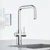 Image de Grohe Blue Home Mitigeur de cuisine avec système de filtration et de gazéification de l’eau, extractible, pivotant, 31543000,