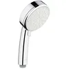 Image de GROHE Tempesta Cosmopolitan 100, Pommeau de Douche 2 Jets, Economie d'Eau, Chromé, 2757120E