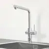 Image de Grohe Blue Professional Mitigeur de cuisine avec système de filtration de l’eau, avec système de filtration et de gazéification de l’eau, pivotant, 31347003,