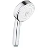 Image de GROHE Tempesta Cosmopolitan 100 Pommeau de Douche 3 Jets, Economie d'Eau, Chromé, 27574002