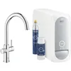 Image de Grohe Blue Home Mitigeur Évier avec Système de Filtration de l'Eau, Bec C, 31455001 (Import Allemagne)