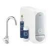 Image de Grohe Blue Home Mitigeur de cuisine Mono avec système de filtration et de gazéification de l’eau, pivotant, 31498001, Mono