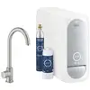 Image de Grohe Blue Home Mitigeur de cuisine Mono avec système de filtration et de gazéification de l’eau, pivotant, 31498DC1, Mono