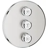 Image de GROHE 29122DC0 Robinets de Douche, Chrome, Rond