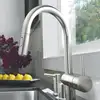 Image de Grohe Minta Mitigeur de cuisine pivotant, avec douchette extractible, 32321DC2,