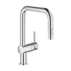 Image de Grohe Minta Mitigeur de cuisine pivotant, avec douchette extractible, 32322002,