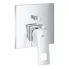 Image de Grohe Eurocube Mitigeur de baignoire encastré, Mitigeur monocommande, 24062000,