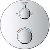 Image de GROHE Mitigeur thermostatique bain/douche 2 sorties Grohtherm 24076000 (Import Allemagne)