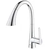 Image de GROHE Mitigeur Monocommande de Cuisine Zedra, Douchette Extractible 3 Jets, Chrome, 32294002 (Import Allemagne)