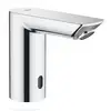 Image de Grohe Bau Cosmopolitan E Mitigeur de lavabo à déclenchement sans contact, 36452000,