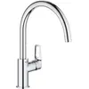 Image de Grohe Mitigeur Monocommande Evier Bec C Bauloop 31368001 (Import Allemagne) Chromé & Mitigeur monocommande Lavabo Taille S BauEdge 23330000