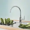 Image de Grohe BauCurve Mitigeur de cuisine pivotant, 31536001,