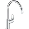 Image de GROHE BauFlow Mitigeur monocommande pour évier, bouche haute 31538001