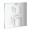 Image de Grohe Grohtherm Cube Mitigeur thermostatique de douche encastré, 24153000,