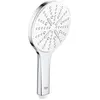 Image de GROHE 26574LS0 Rainshower 130 SmartActive Pommeau de Douche 3 Types de Jets Blanc Lune, Moon White